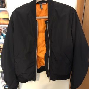 Black Bomber Jacket